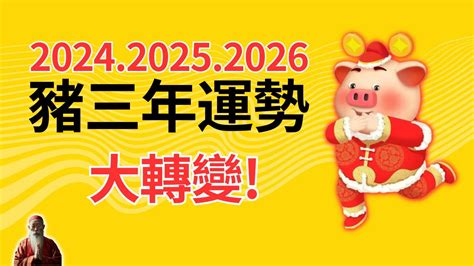 2024年生肖運程豬